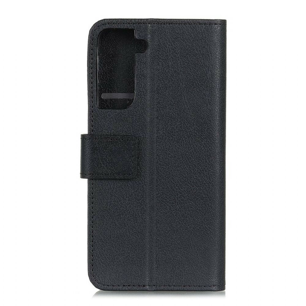 Flip Case voor Samsung Galaxy S21 5G Klassiek