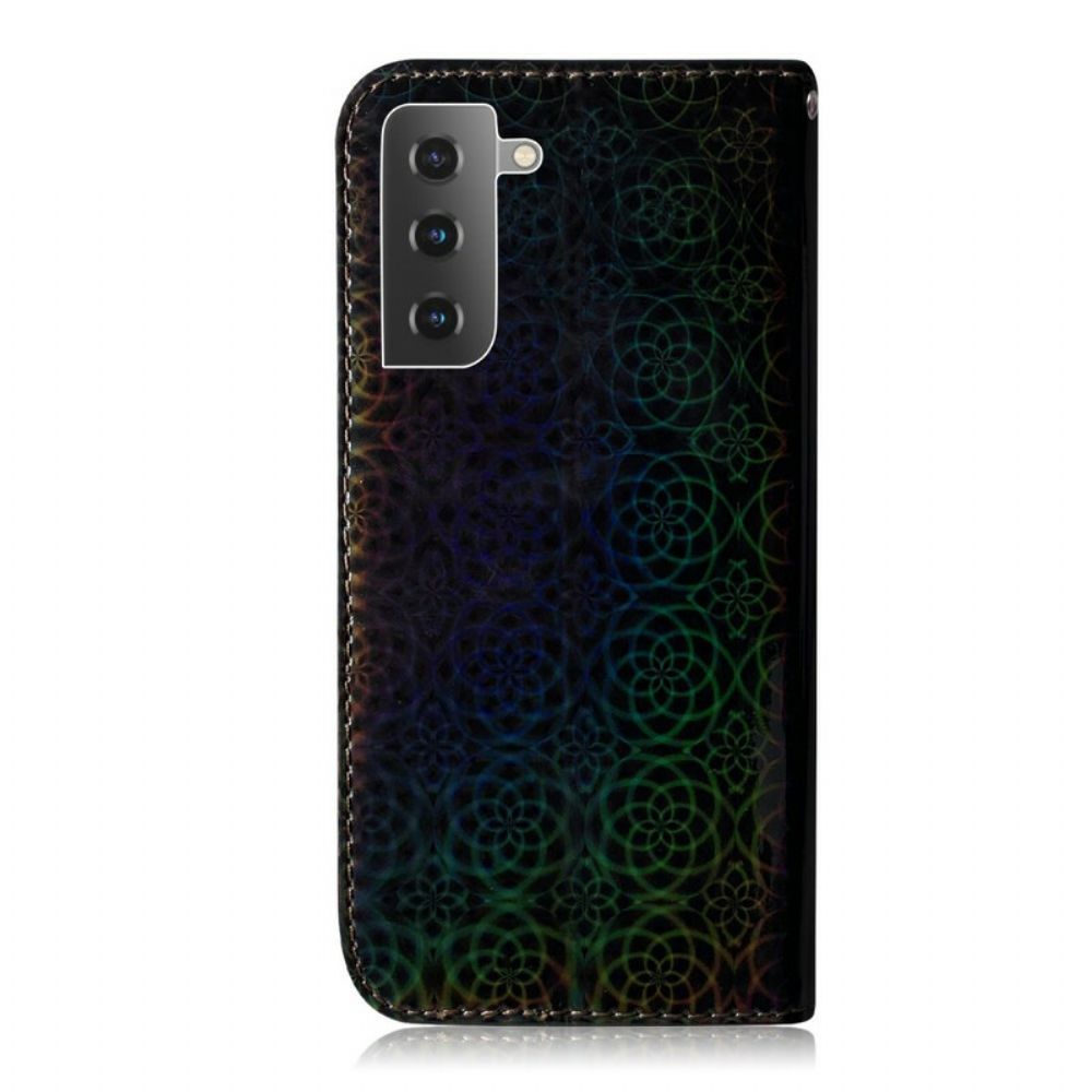 Flip Case voor Samsung Galaxy S21 5G Pure Kleur