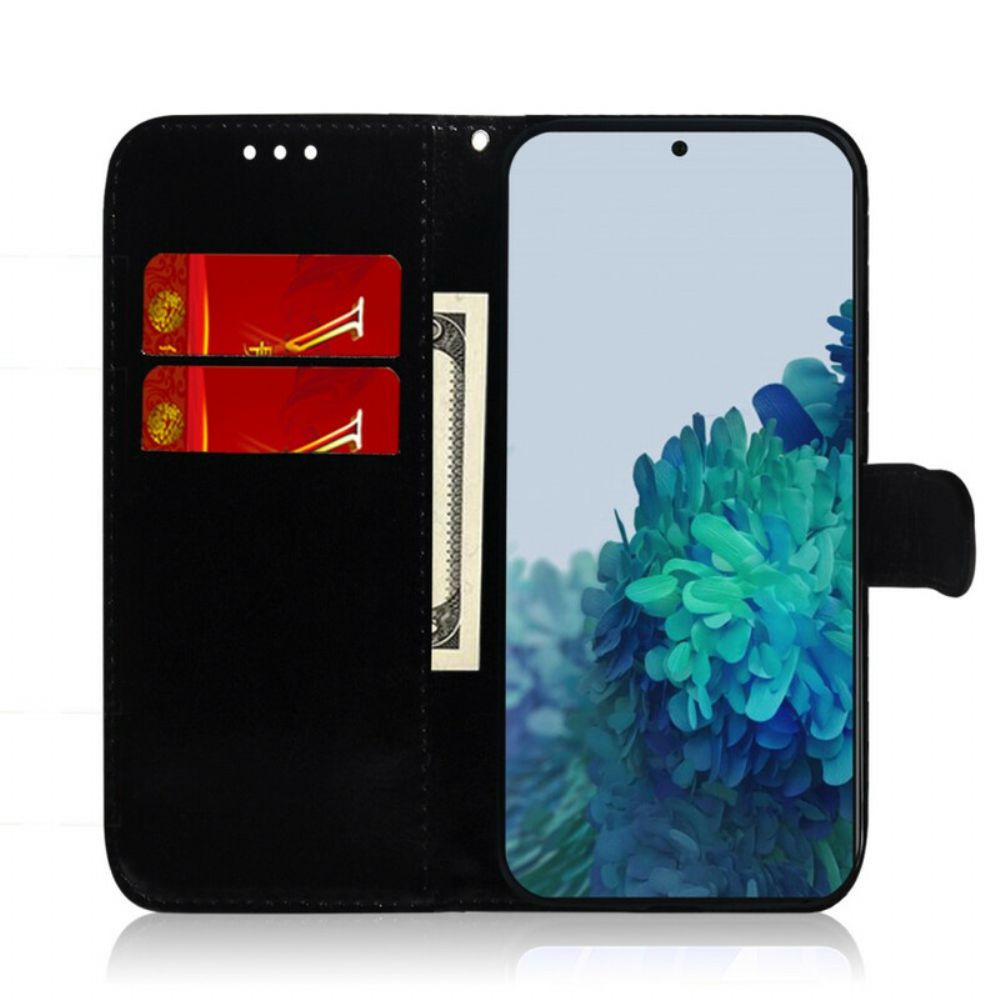 Flip Case voor Samsung Galaxy S21 5G Pure Kleur