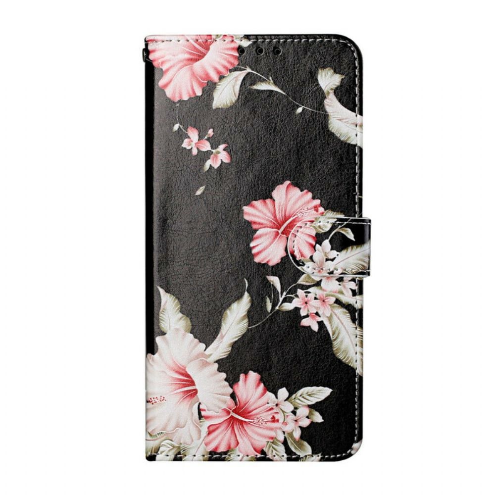 Folio-hoesje voor Samsung Galaxy S21 5G Bloemen Waanzin