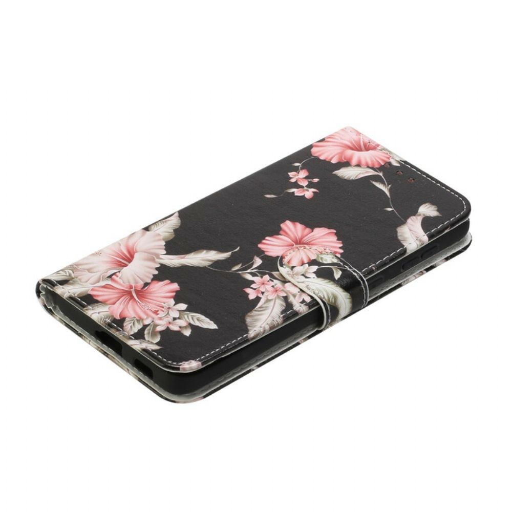 Folio-hoesje voor Samsung Galaxy S21 5G Bloemen Waanzin