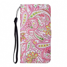 Folio-hoesje voor Samsung Galaxy S21 5G Bloemenpatronen