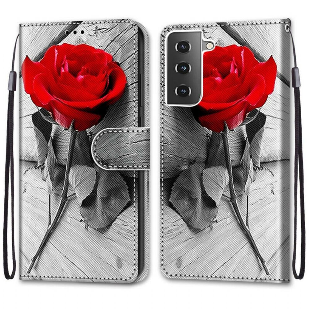 Folio-hoesje voor Samsung Galaxy S21 5G Bloemenwonder