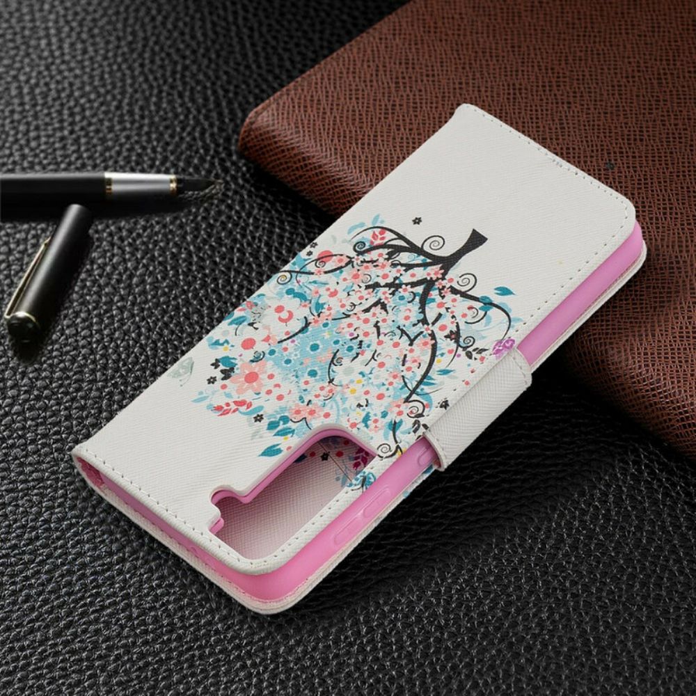 Folio-hoesje voor Samsung Galaxy S21 5G Bloemrijke Boom