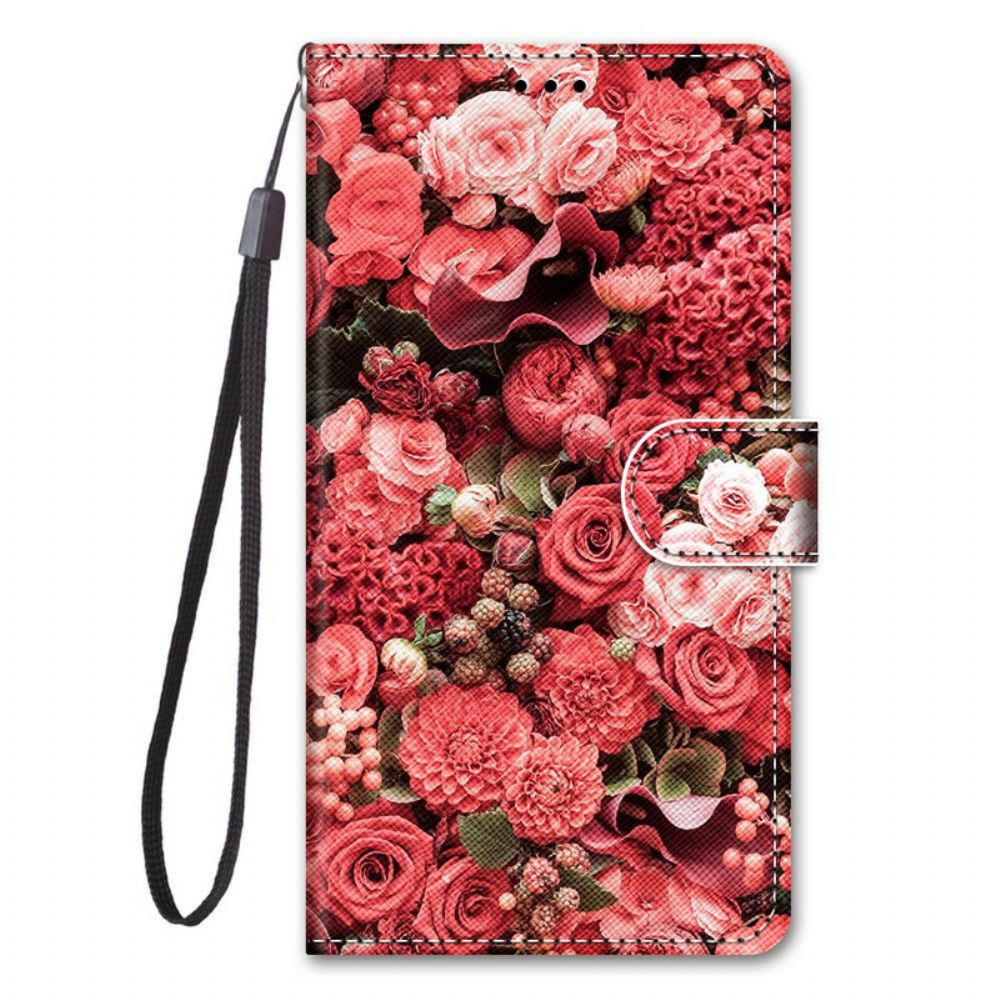 Folio-hoesje voor Samsung Galaxy S21 5G Bloemromantiek