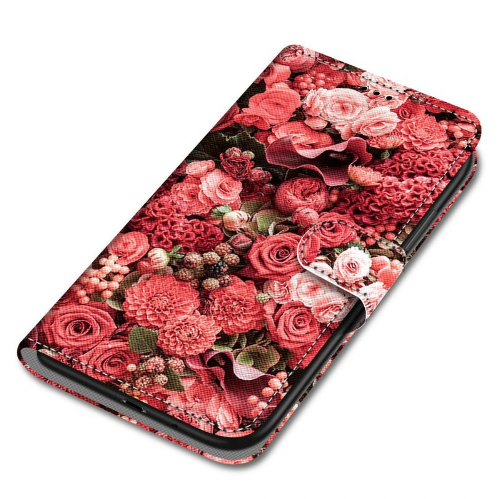 Folio-hoesje voor Samsung Galaxy S21 5G Bloemromantiek