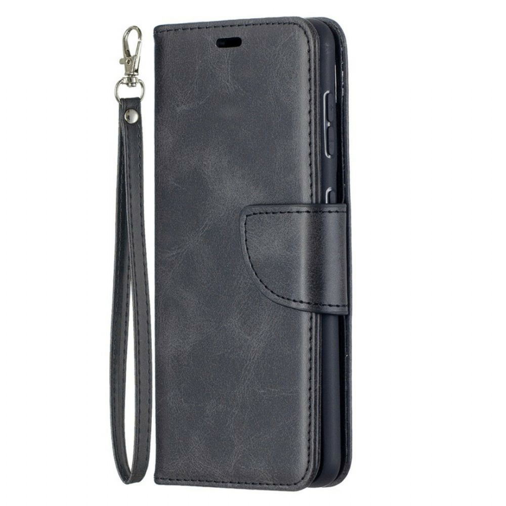 Folio-hoesje voor Samsung Galaxy S21 5G Flip Case Gladde Schuine Klep