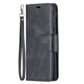 Folio-hoesje voor Samsung Galaxy S21 5G Flip Case Gladde Schuine Klep