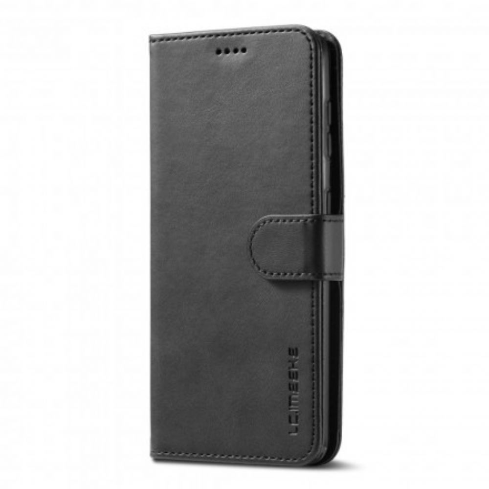 Folio-hoesje voor Samsung Galaxy S21 5G Lc.imeeke Leereffect