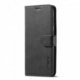 Folio-hoesje voor Samsung Galaxy S21 5G Lc.imeeke Leereffect