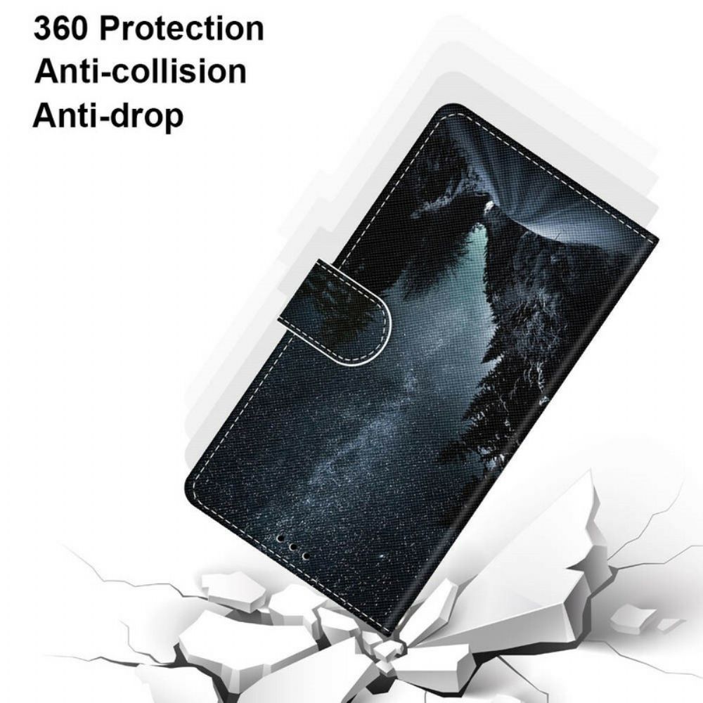 Folio-hoesje voor Samsung Galaxy S21 5G Mysterieuze Natuur