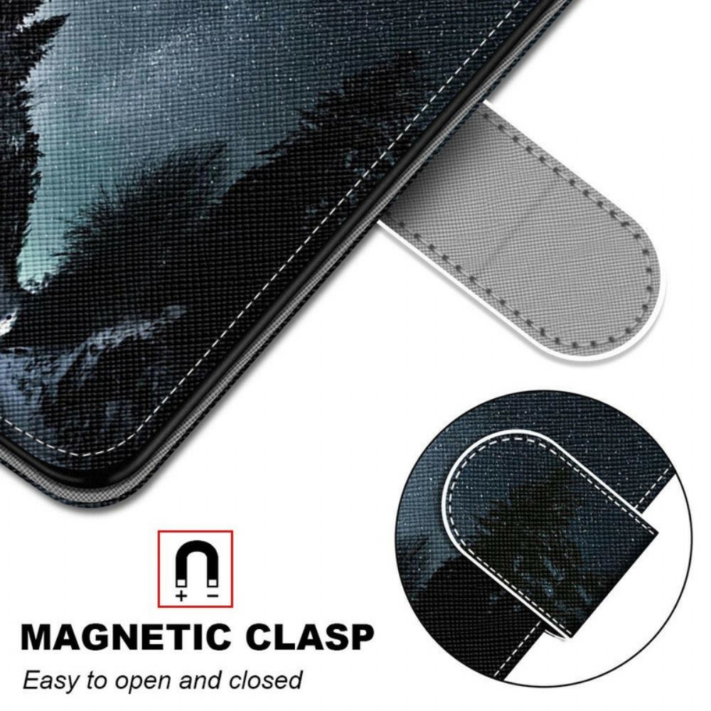 Folio-hoesje voor Samsung Galaxy S21 5G Mysterieuze Natuur