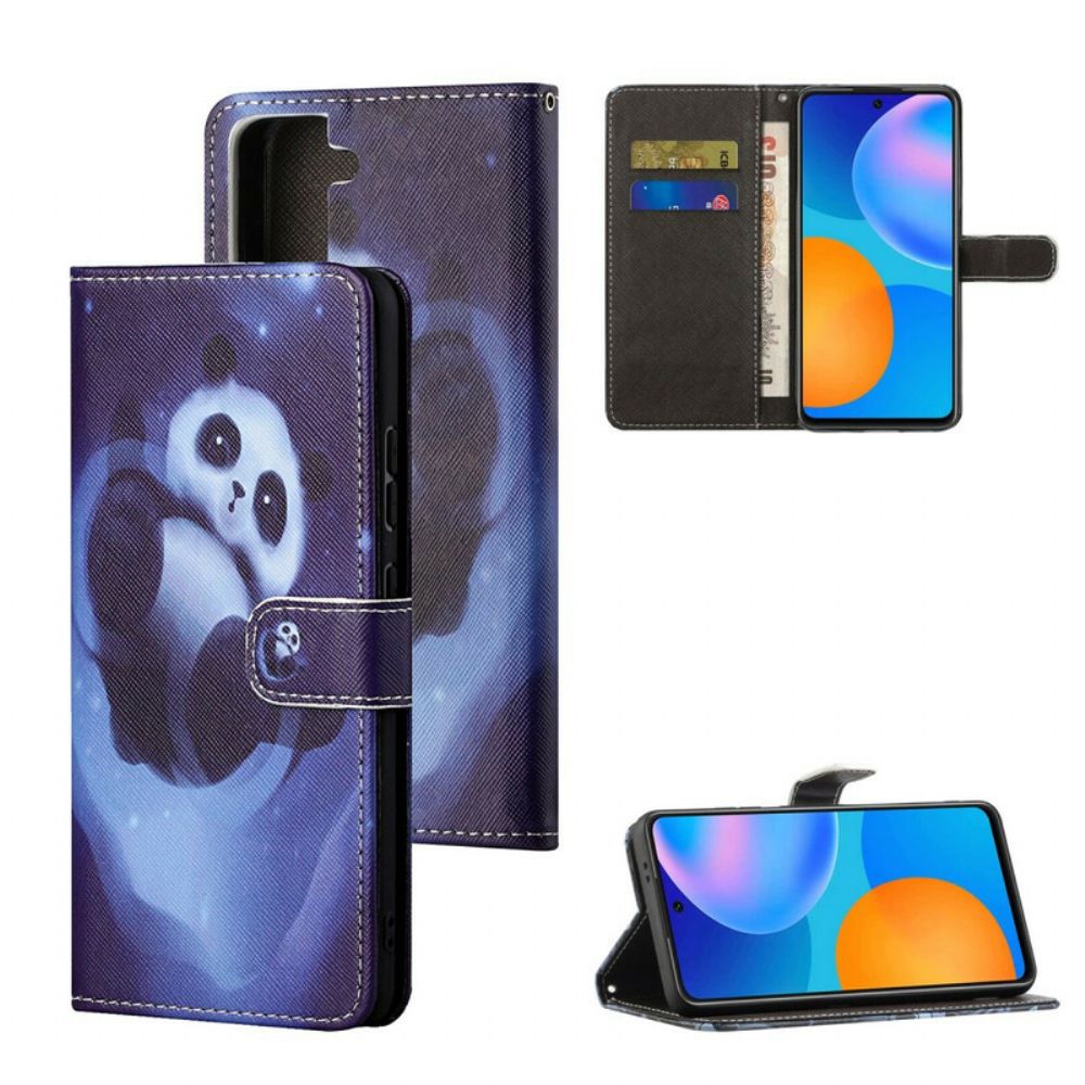 Folio-hoesje voor Samsung Galaxy S21 5G Panda Ruimte