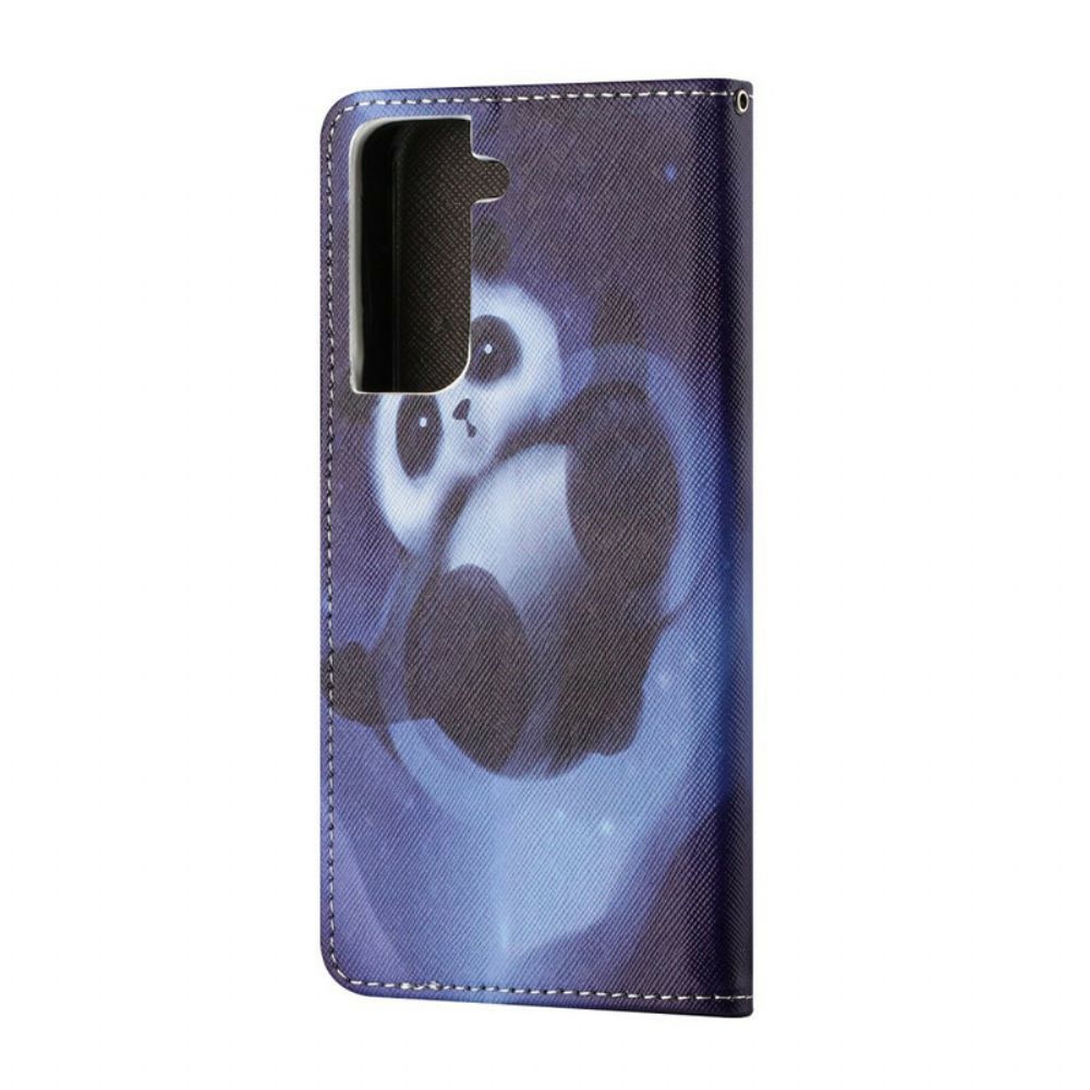 Folio-hoesje voor Samsung Galaxy S21 5G Panda Ruimte