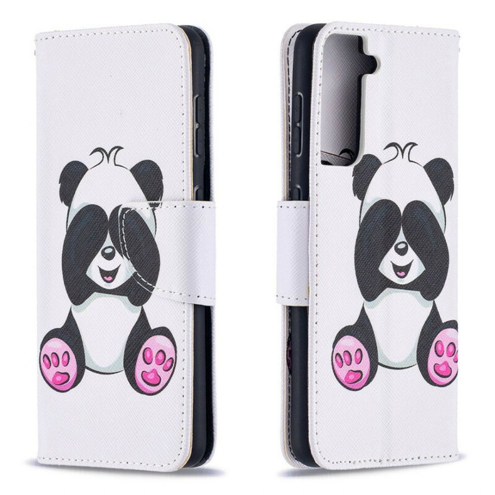 Folio-hoesje voor Samsung Galaxy S21 5G Pandaplezier