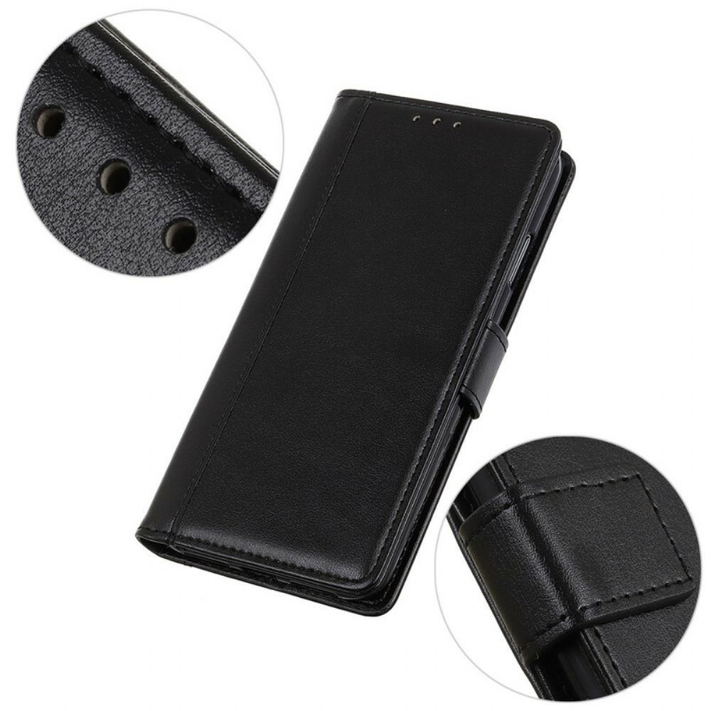 Folio-hoesje voor Samsung Galaxy S21 5G Stijl Leer Elegantie