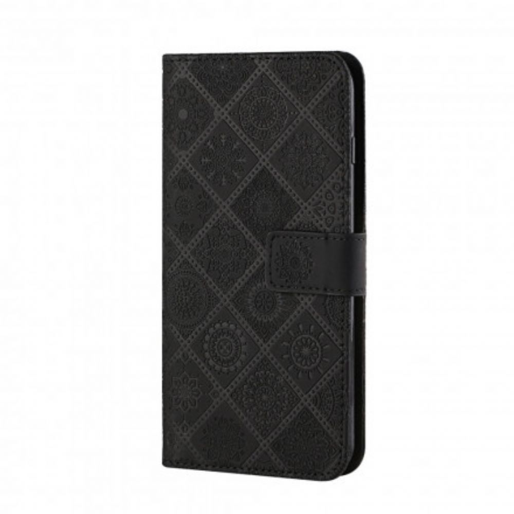 Folio-hoesje voor Samsung Galaxy S21 5G Tapijtpatroon