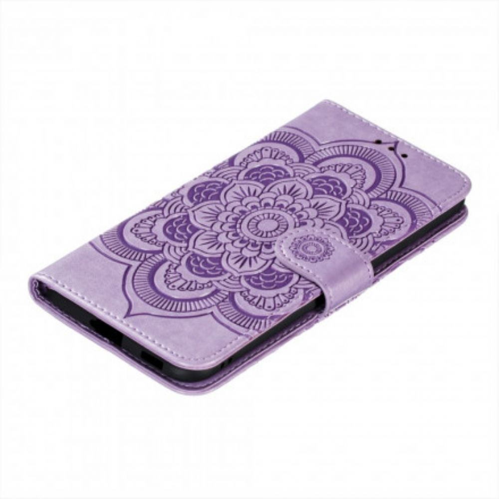 Folio-hoesje voor Samsung Galaxy S21 5G Volledige Mandala