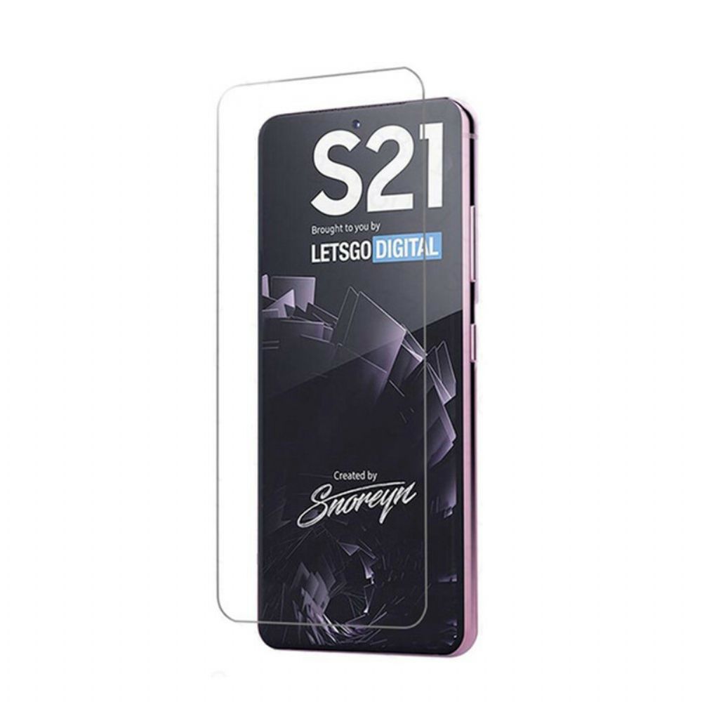 Gehard Glas Beschermer Voor Samsung Galaxy S21 5G Scherm