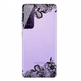 Hoesje voor Samsung Galaxy S21 5G Fijn Kant