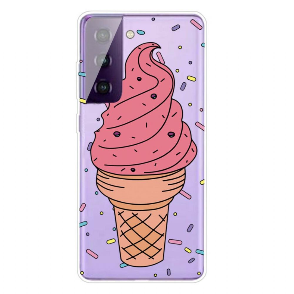 Hoesje voor Samsung Galaxy S21 5G Ijs