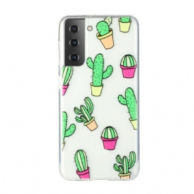 Hoesje voor Samsung Galaxy S21 5G Mini Cactussen