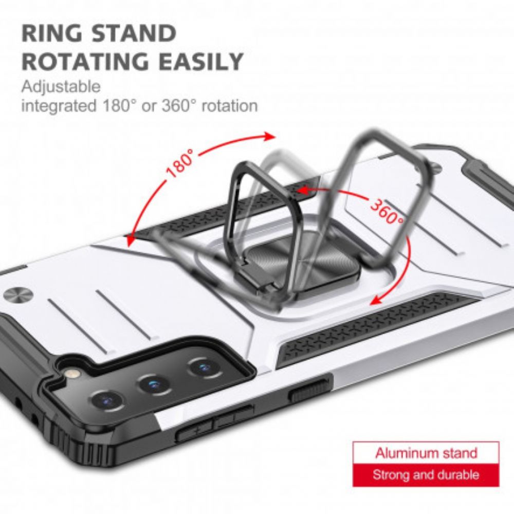 Hoesje voor Samsung Galaxy S21 5G Sterke Afneembare Ring