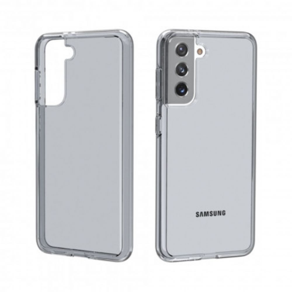 Hoesje voor Samsung Galaxy S21 5G Transparant Getint