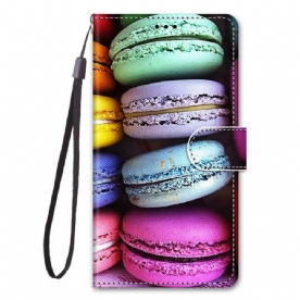 Leren Hoesje voor Samsung Galaxy S21 5G Bitterkoekjes