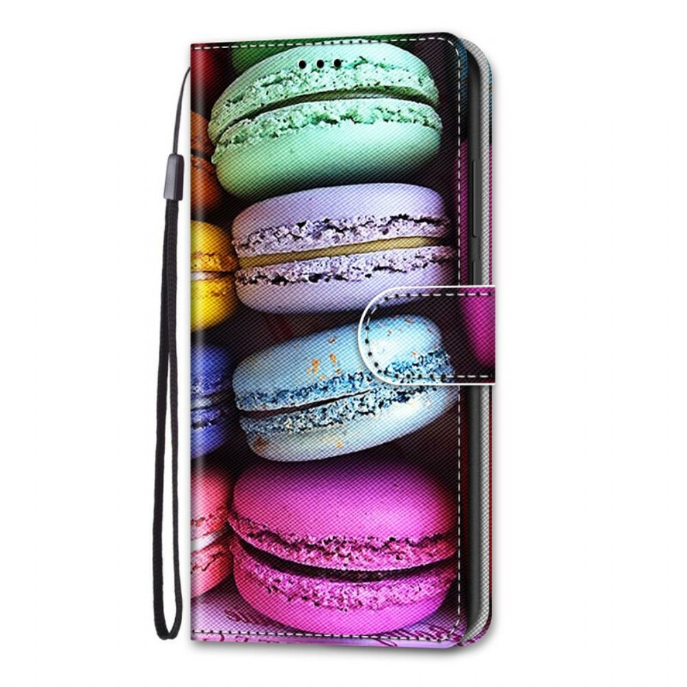 Leren Hoesje voor Samsung Galaxy S21 5G Bitterkoekjes