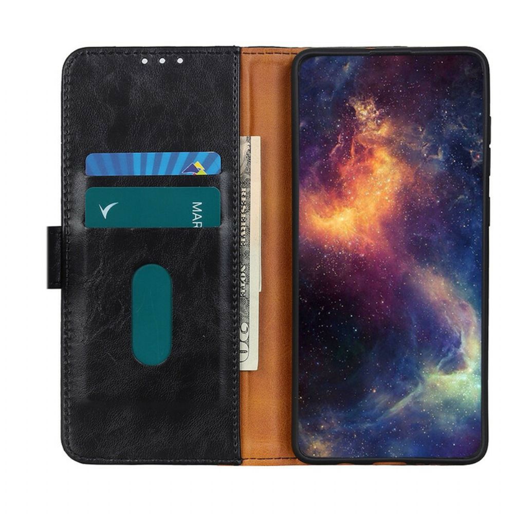 Leren Hoesje voor Samsung Galaxy S21 5G Khazneh Elegantie Leerstijl