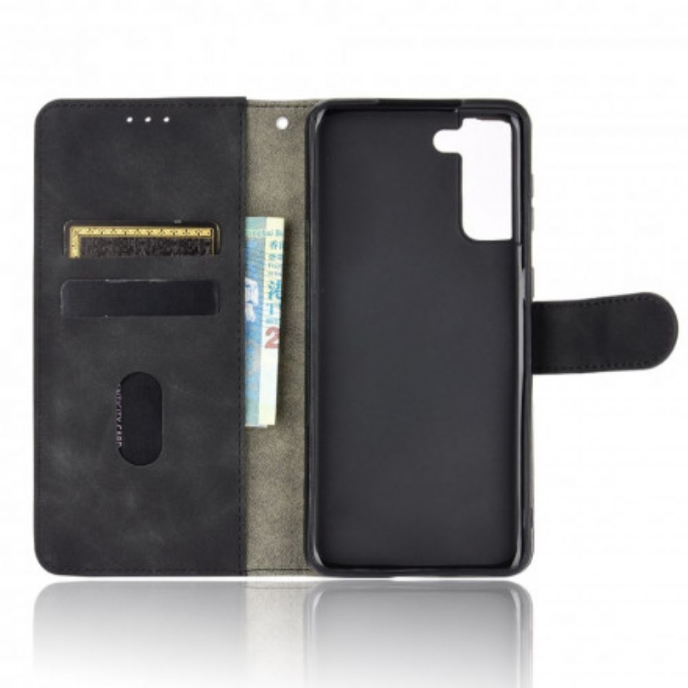 Leren Hoesje voor Samsung Galaxy S21 5G Skin-touch