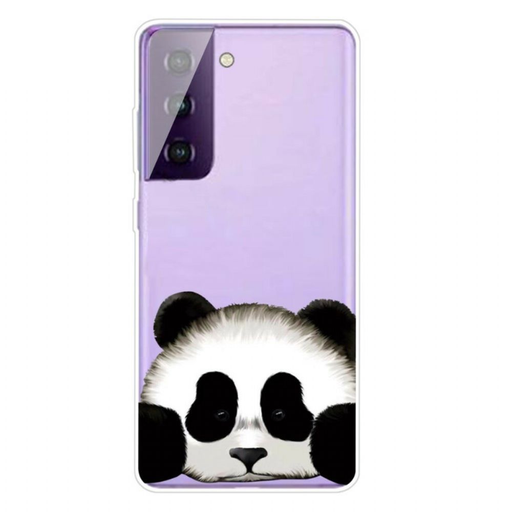 Telefoonhoesje voor Samsung Galaxy S21 5G Transparante Panda