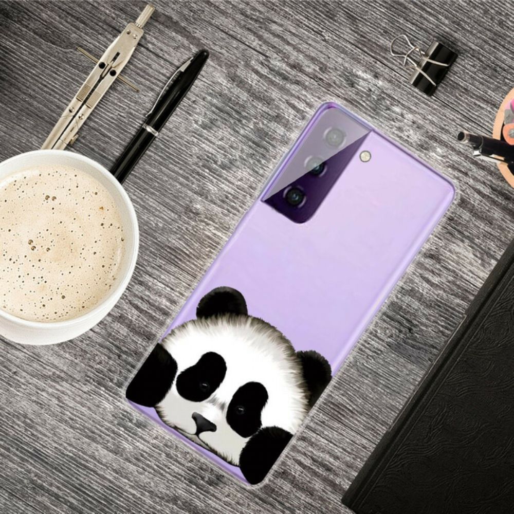 Telefoonhoesje voor Samsung Galaxy S21 5G Transparante Panda