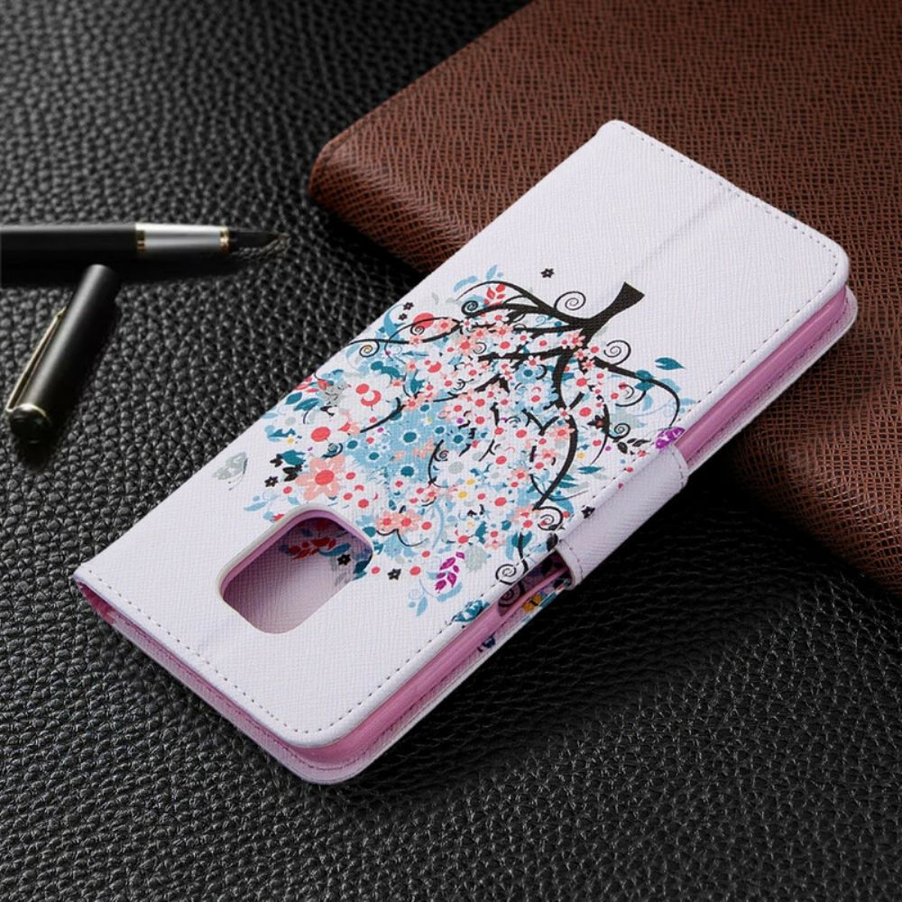 Folio-hoesje voor Xiaomi Redmi Note 9S / Note 9 Pro Bloemrijke Boom