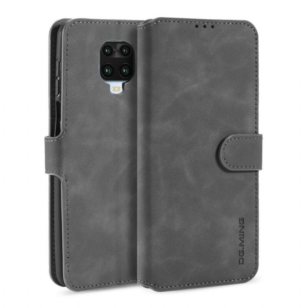 Folio-hoesje voor Xiaomi Redmi Note 9S / Note 9 Pro Dg.ming Retro