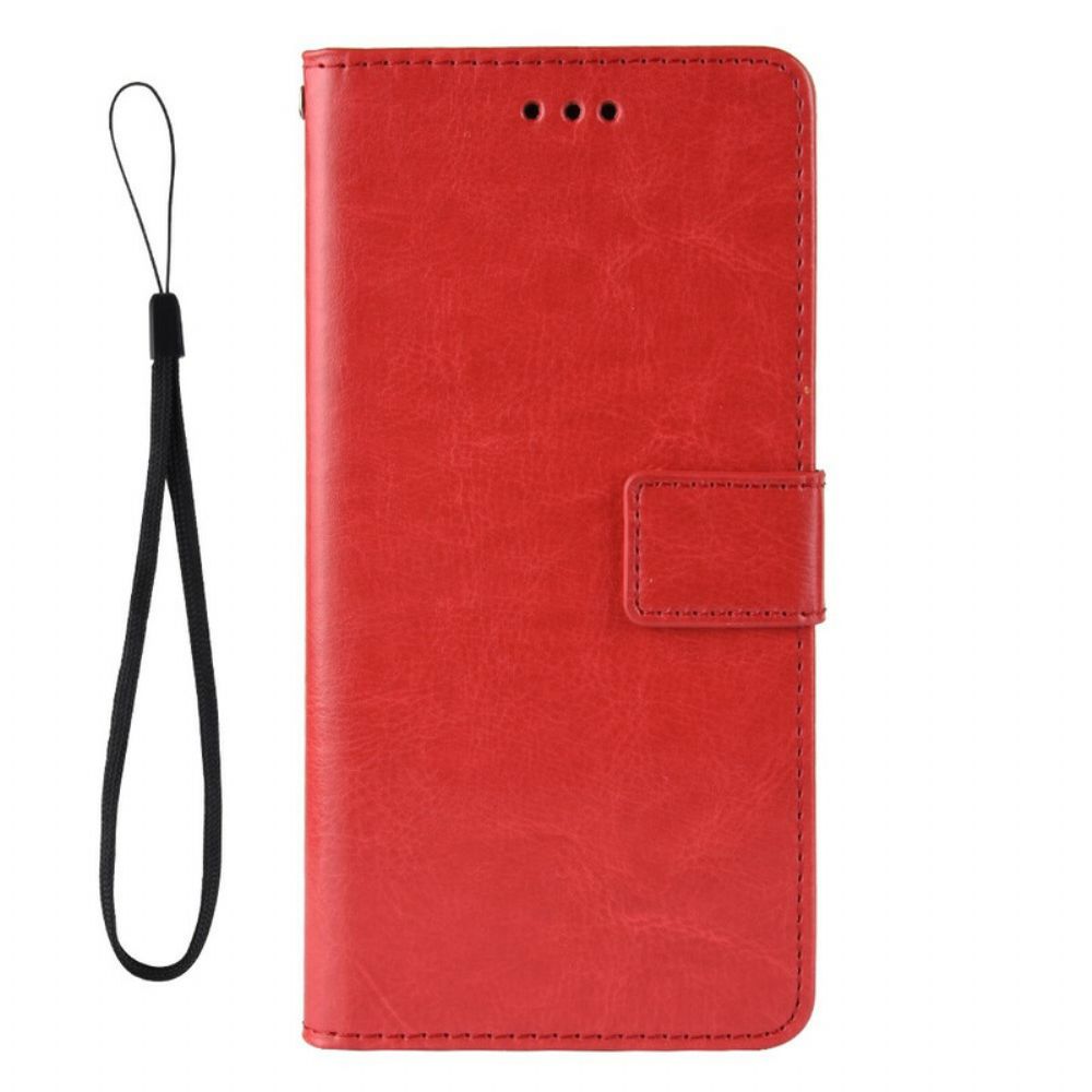 Folio-hoesje voor Xiaomi Redmi Note 9S / Note 9 Pro Flitsachtig Kunstleer