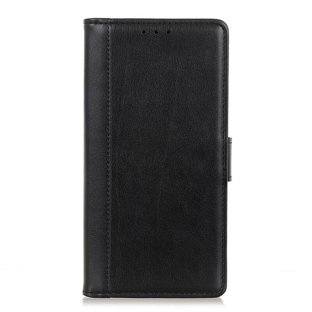 Folio-hoesje voor Xiaomi Redmi Note 9S / Note 9 Pro Gesplitste Leerstijl