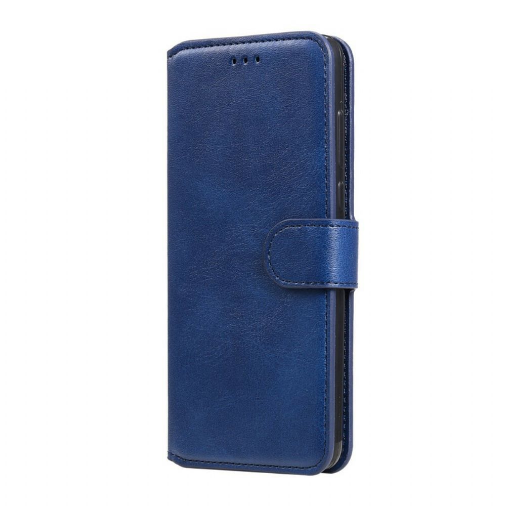 Folio-hoesje voor Xiaomi Redmi Note 9S / Note 9 Pro Klassieke Leerstijl