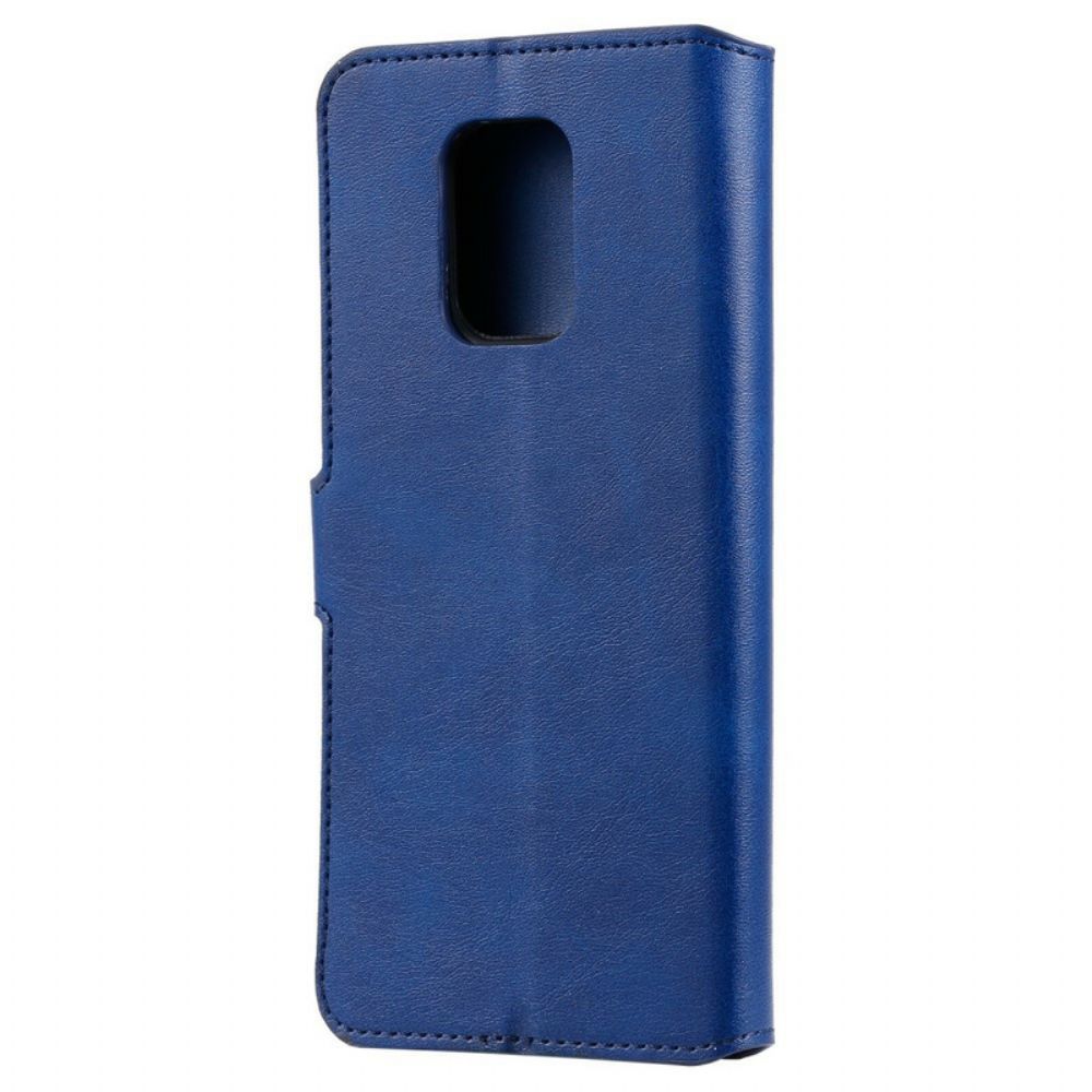 Folio-hoesje voor Xiaomi Redmi Note 9S / Note 9 Pro Klassieke Leerstijl