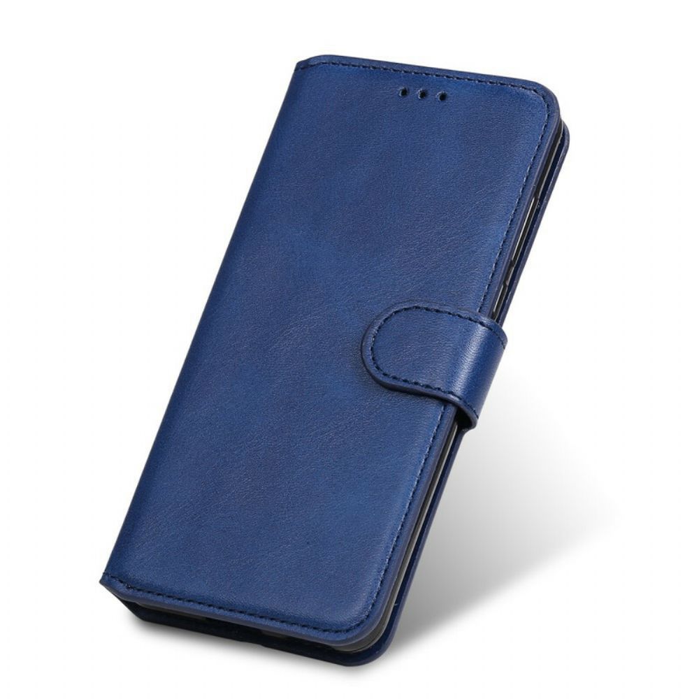 Folio-hoesje voor Xiaomi Redmi Note 9S / Note 9 Pro Klassieke Leerstijl