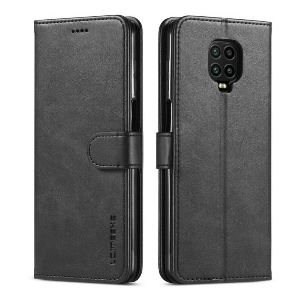 Folio-hoesje voor Xiaomi Redmi Note 9S / Note 9 Pro Lc.imeeke Ledereffect