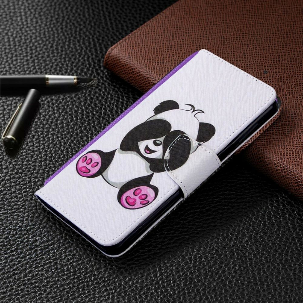 Folio-hoesje voor Xiaomi Redmi Note 9S / Note 9 Pro Pandaplezier