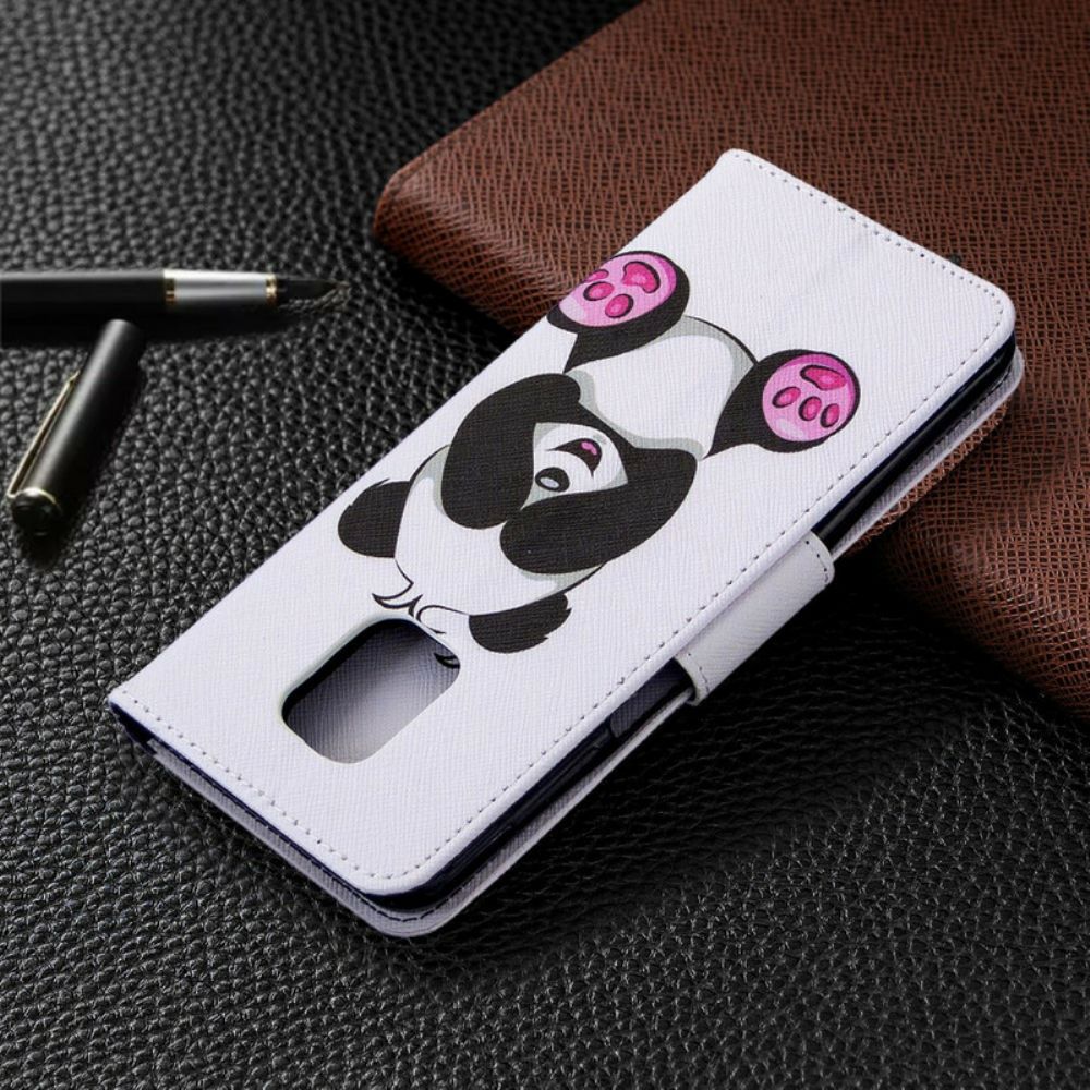 Folio-hoesje voor Xiaomi Redmi Note 9S / Note 9 Pro Pandaplezier