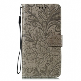 Folio-hoesje voor Xiaomi Redmi Note 9S / Note 9 Pro Tribale Bloemen