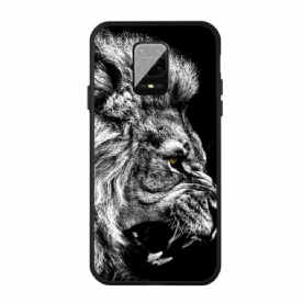 Hoesje voor Xiaomi Redmi Note 9S / Note 9 Pro Felle Leeuw