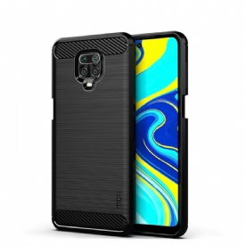 Hoesje voor Xiaomi Redmi Note 9S / Note 9 Pro Geborstelde Mofi