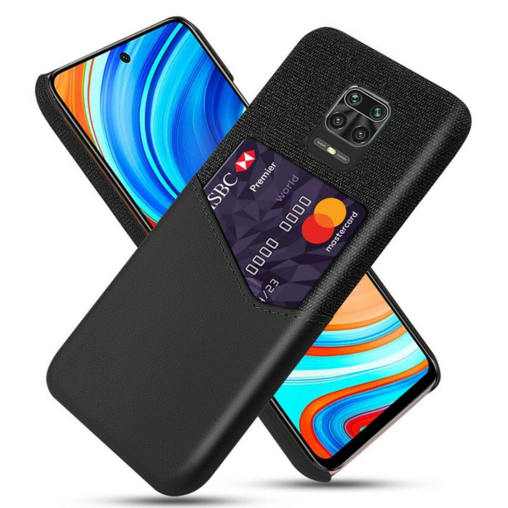 Hoesje voor Xiaomi Redmi Note 9S / Note 9 Pro Kaarthouder