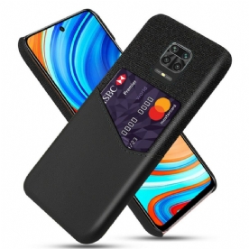 Hoesje voor Xiaomi Redmi Note 9S / Note 9 Pro Kaarthouder