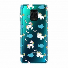 Hoesje voor Xiaomi Redmi Note 9S / Note 9 Pro Kleine Eenhoorns